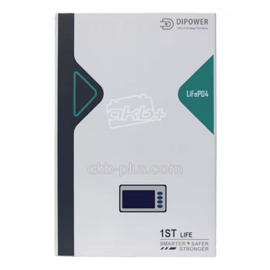 Аккумулятор Dipower LiFePO4 Wall Mounted DDBGSG51100 51.2V/100AH, 5120W*h - купить